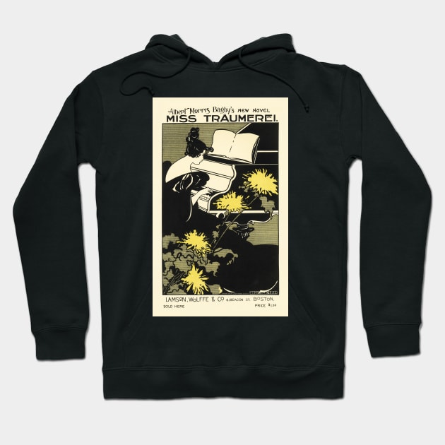 Albert Morris Bagby's New Novel Miss Traumerei Vintage Advertisement Maitres De L' Affiche Collection Hoodie by vintageposters